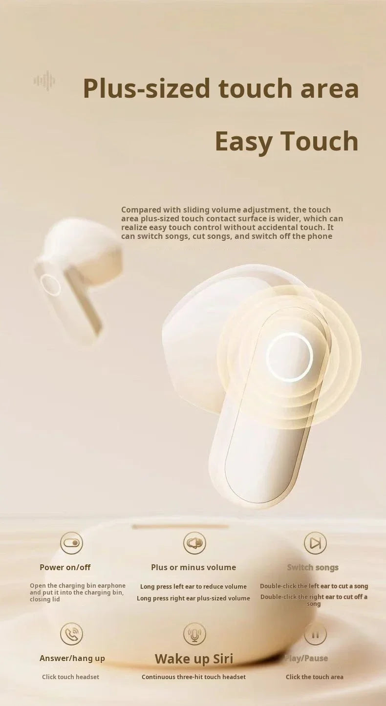Original Redmi Wireless Bluetooth Earphones Ear Earbud Wireless Headphone Waterproof ENC Noise With Mic Sports Hifi Headsets