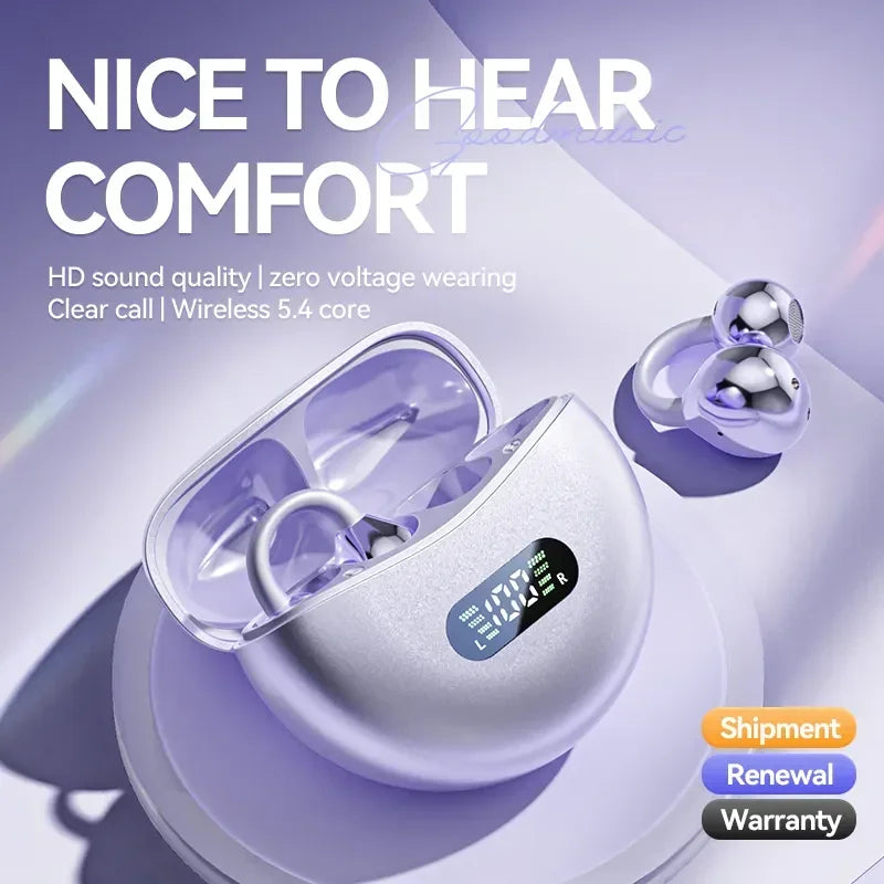 Original Redmi Open Ear Clip Earbuds ENC Wireless Bluetooth5.4 Headphone Noise Cancelling Earphone With Mic For Android iOS