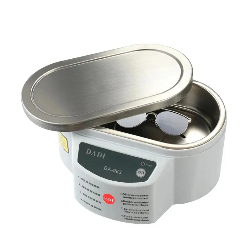 30/50W Digital Ultrasonic Cleaner Tub Dual Frequency Vibration Jewelry Parts Glasses Circuit Board Portable Watch Washer Machine