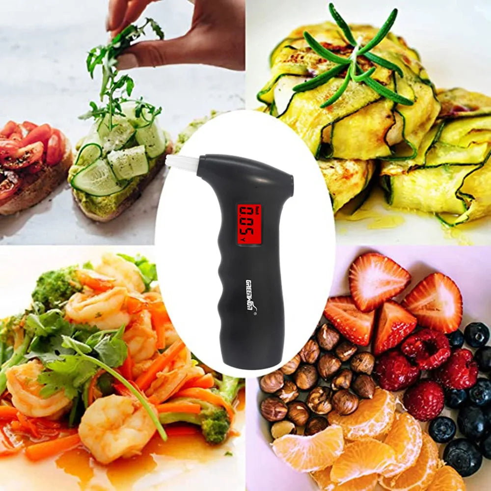 KT-65AS-Black GREENWON digital ketosis meter breath ketone tester monitor fat burn & weight loss monitor detector