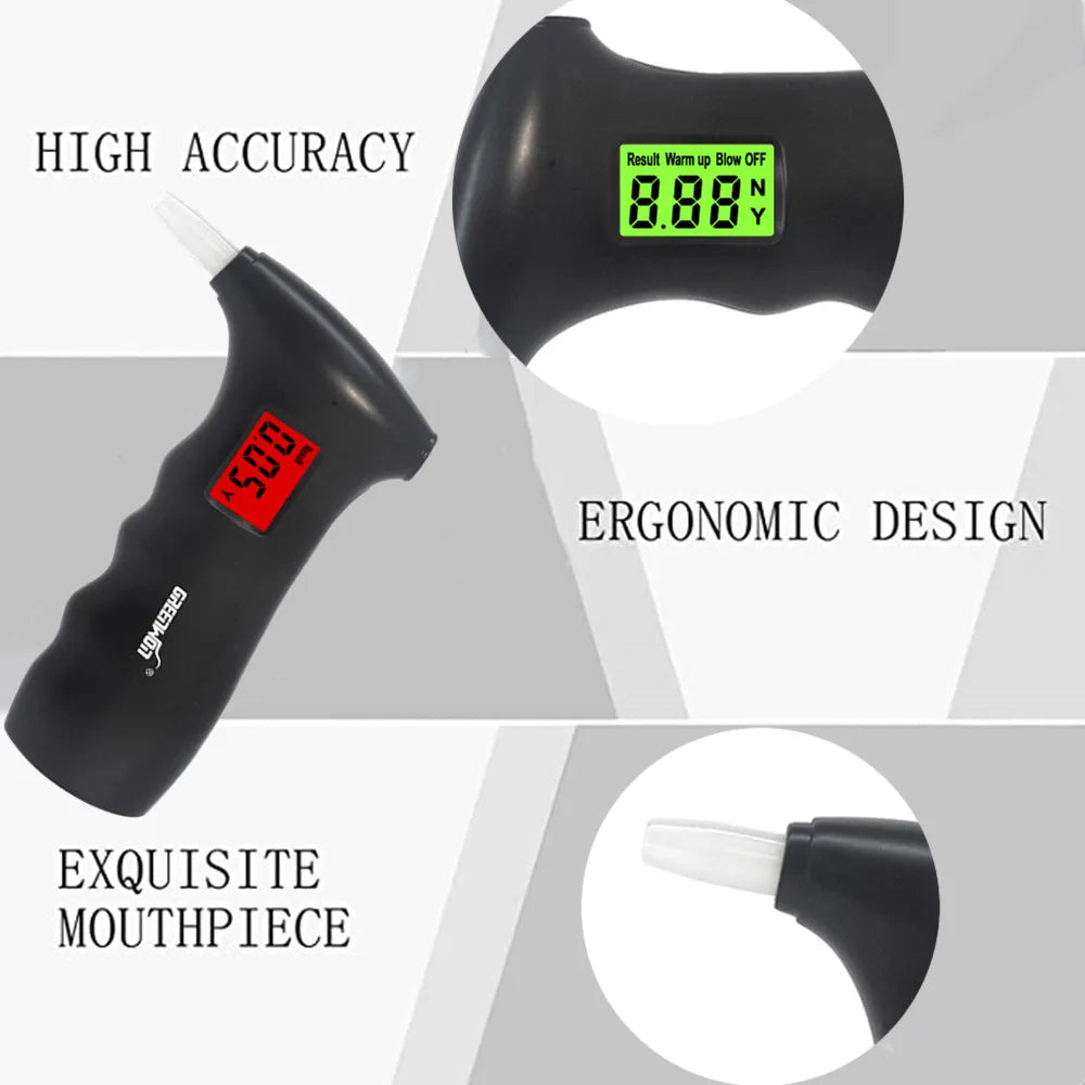 KT-65AS-Black GREENWON digital ketosis meter breath ketone tester monitor fat burn & weight loss monitor detector