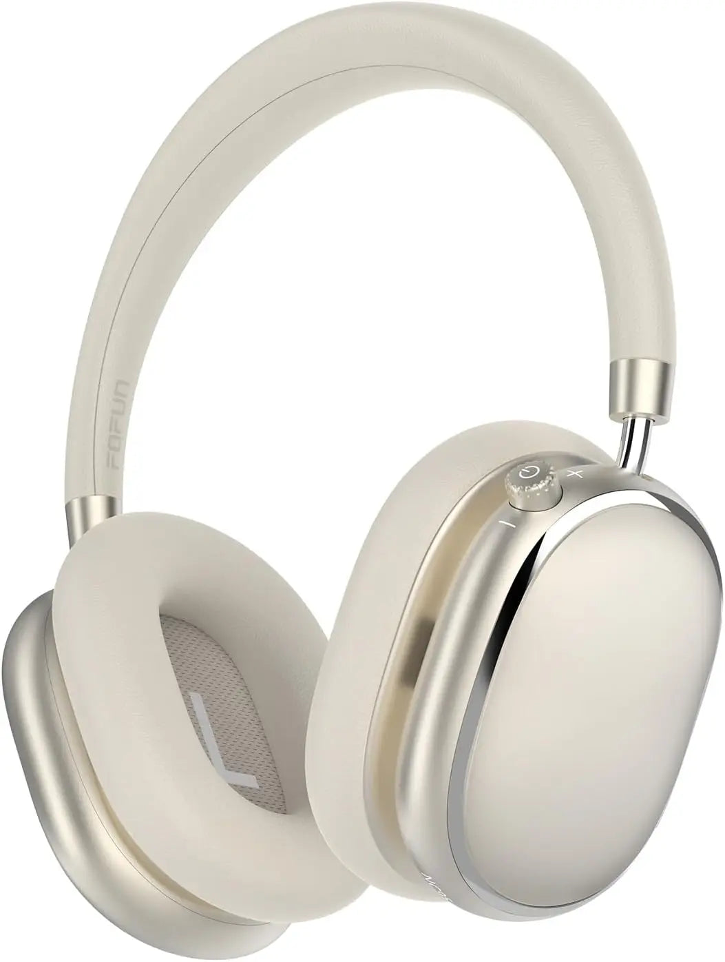 Hybrid ANC Headphones with Knob, 120H Playtime, Hi-Res Audio, Bluetooth 6.0, App EQ, Comfort Fit for Travel & Workout