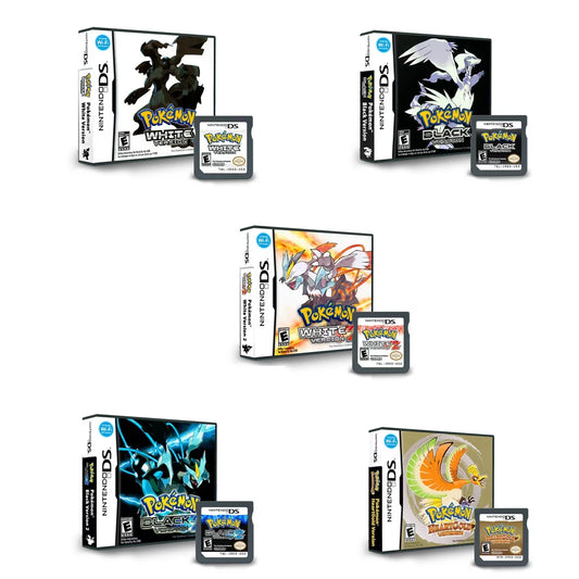 NDS Game Card Color Box Packaging Version Gold, Silver, Platinum, Diamond Version Children's Day, Christmas Holiday Gifts