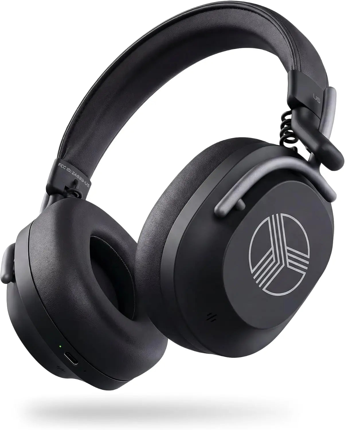Active Noise Cancelling Headphones Over-Ear, Wireless Bluetooth 5.3 with Mic, 65-Hr Battery, Hybrid ANC, Multipoint, Deep Bass, IPX4, Foldable for Travel Work Commute Gym