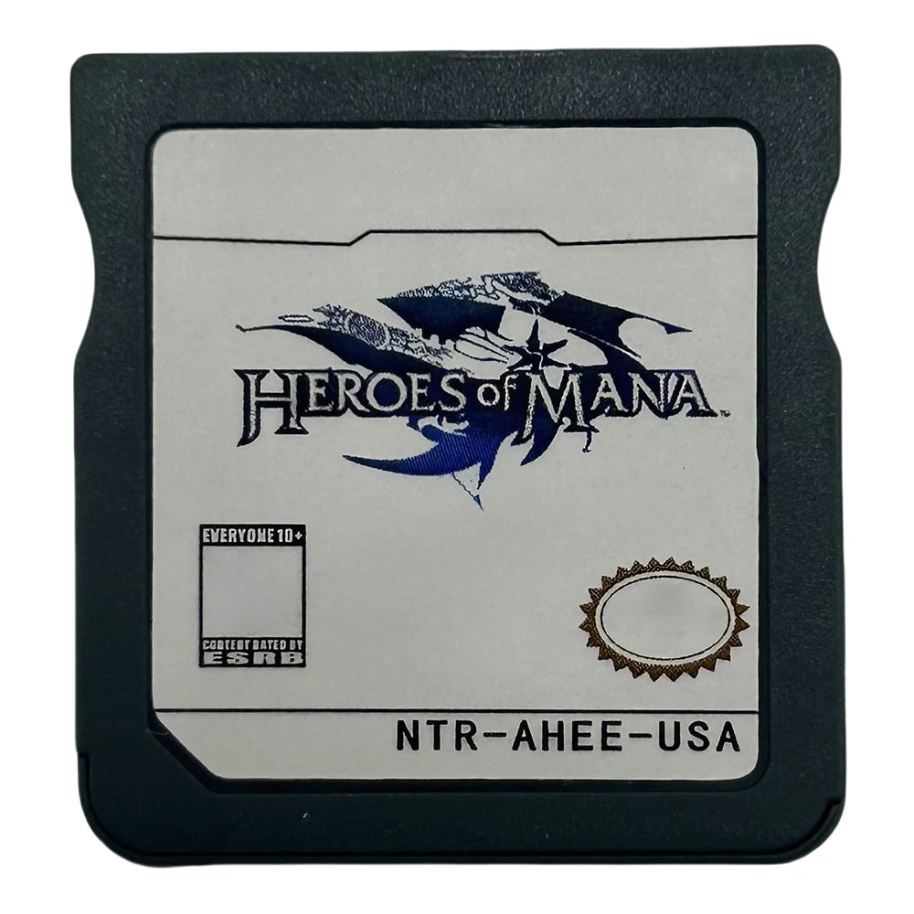 NDS Game Cards - Collection DS NDS 3DS 3DS NDSL Game Cartridges Video Game Handheld Players