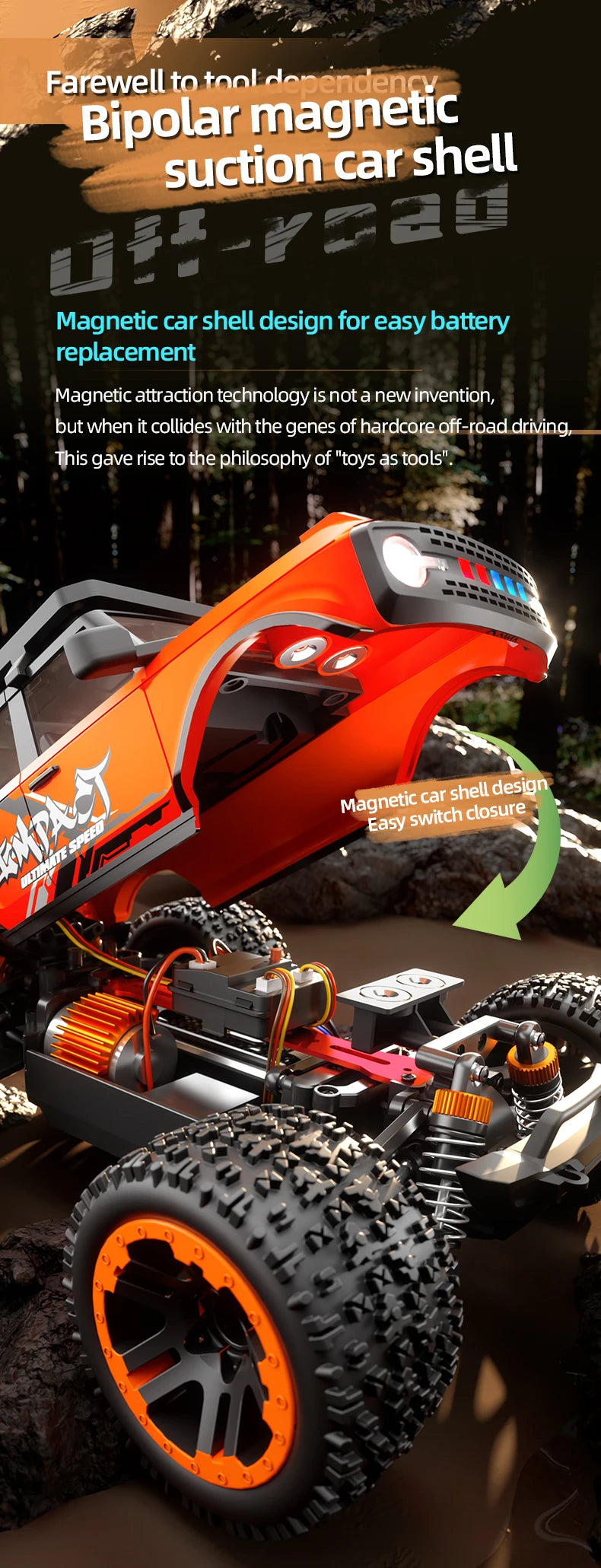 ZLL SG201 MAX 1:20 High Speed Drift Racing Car 70KM/H Brushless Motor 4WD RC Off Road Car Monster Trucks Toys For Kids Gifts