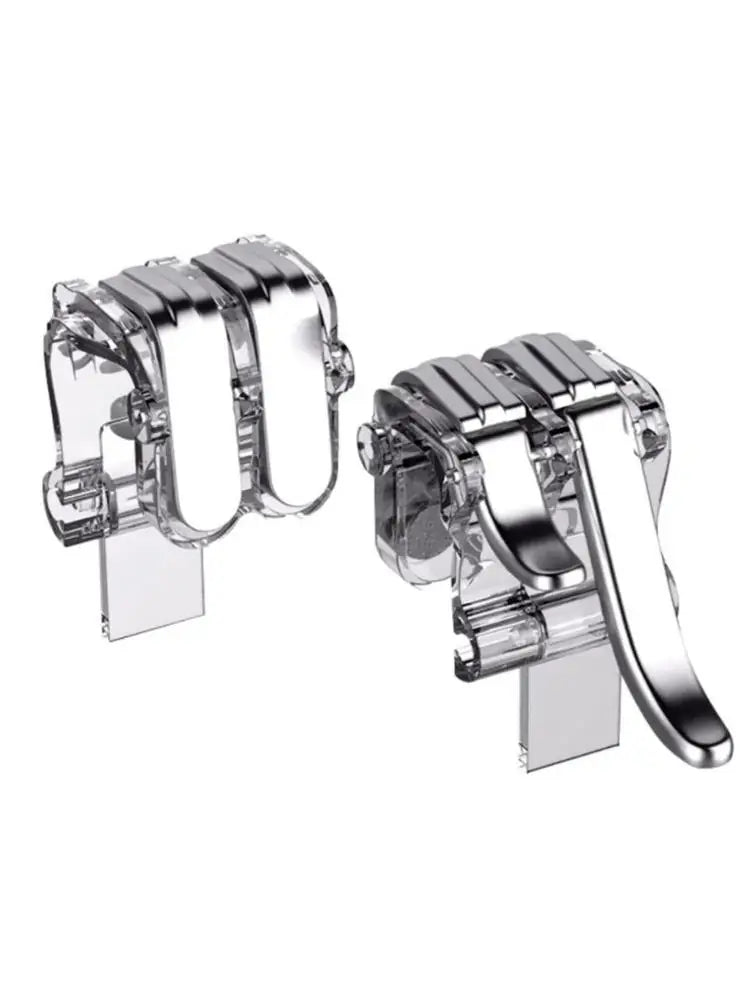 Metal Smart Phone Mobile Game Pad Gaming Trigger for Mobile Game Fire Button Aim Key L1 R1 Shooter PUBG Controller