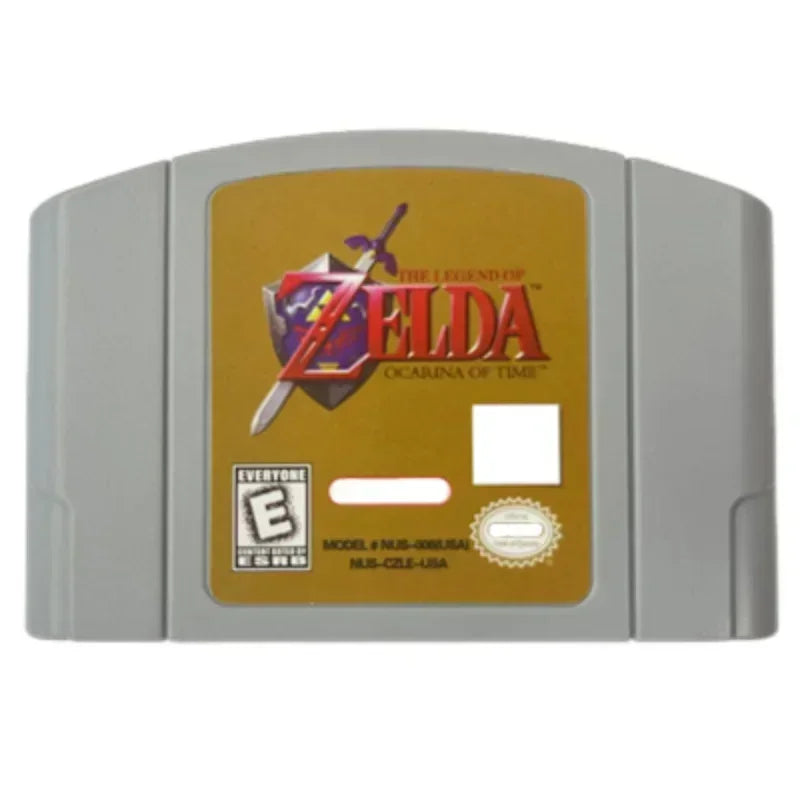 N64 Game Cartridge Shell Color Shipped Ranfor Random Zelda Series Ocarina of Time Smash Bros Mask  Collectible Game Console Card