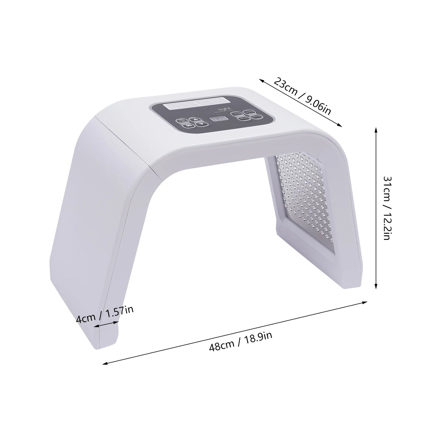 7 Color LED Light Therapy for Face, 7 in 1 Beauty Equipment for Skin Care at Home LED Mask Professional for SPA, AC100V-240V