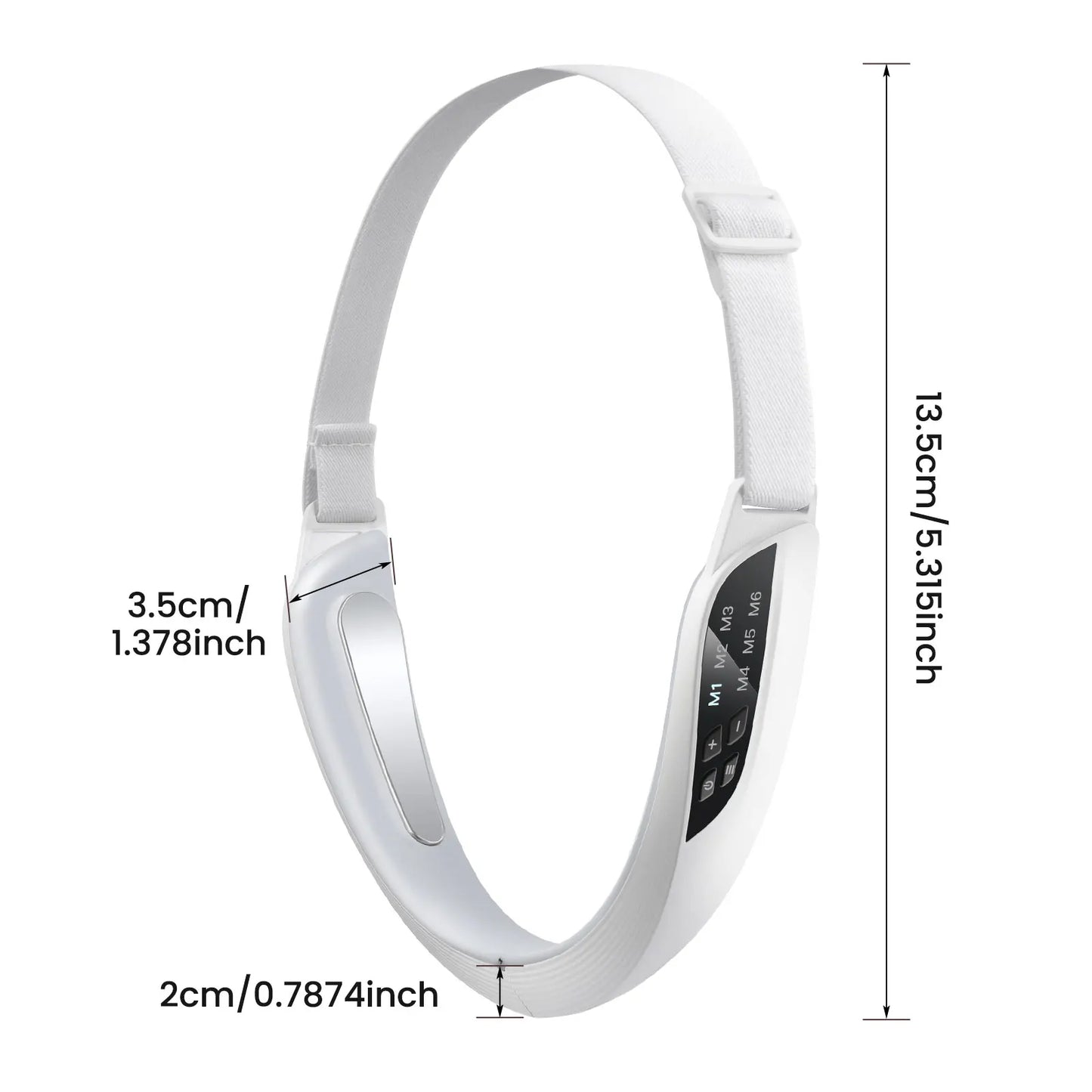 Electric V Face Lifting Beauty Device 6 Modes 8 Levels EMS Micro-current Firming Facial Massager Double Chin Removal Skin Care