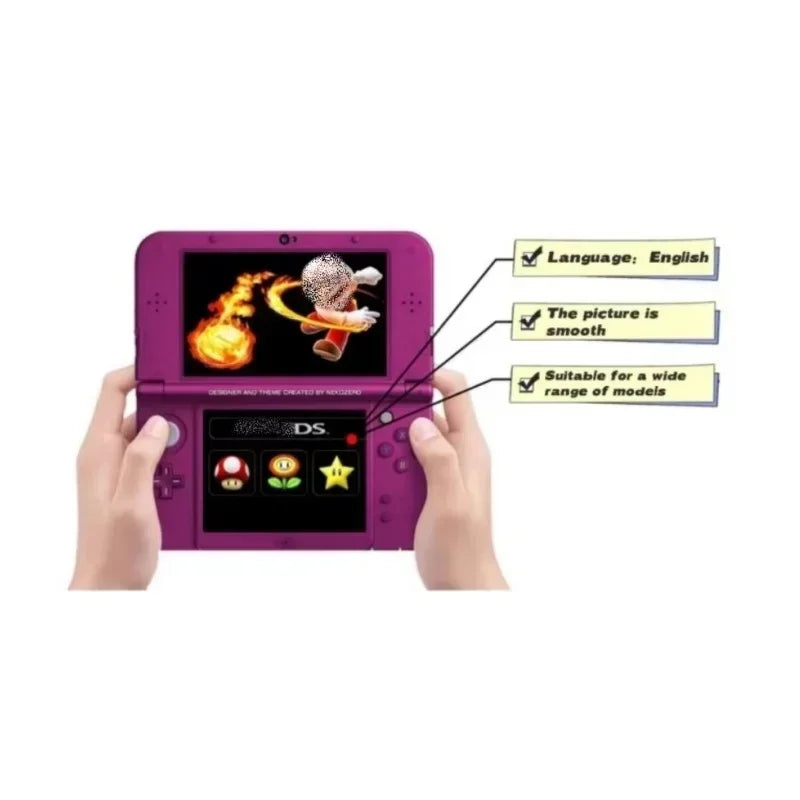 USA Version NDS for Pokemon Handheld Game Golden Heart Silver Soul Pearl Diamond White Gold Game Card  Collection for Nintendo