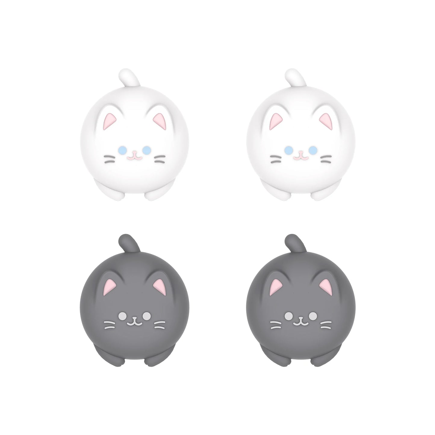 PlayVital Cute Thumb Grips Joystick Caps Thumbstick Cover for ps5/4, for Xbox Series X/S & Xbox One, for Switch Pro Controller