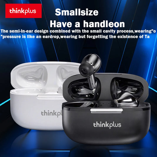 Original Thinkplus TWS Bluetooth Headphones Waterproof Earphones In Ear Earbuds HD Stereo Bluetooth Wireless headset  With Mic