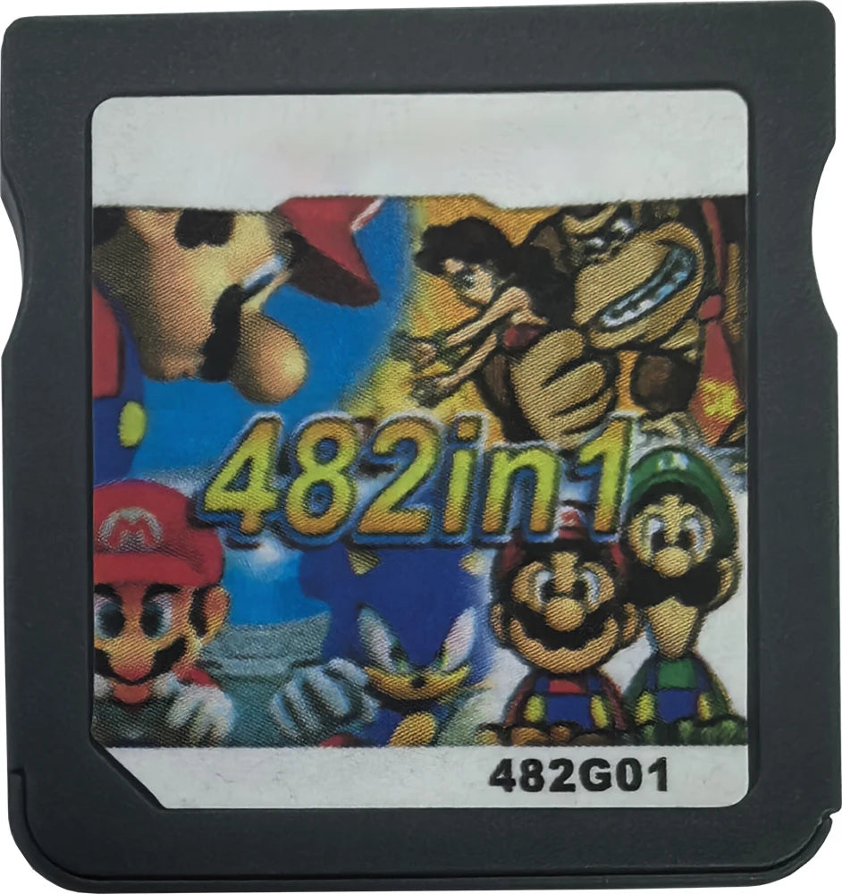 520 in 1 502 in 1 510 in 1 Collection DS NDS 3DS 3DS NDSL Game Cartridge Electronic Game Handheld Player