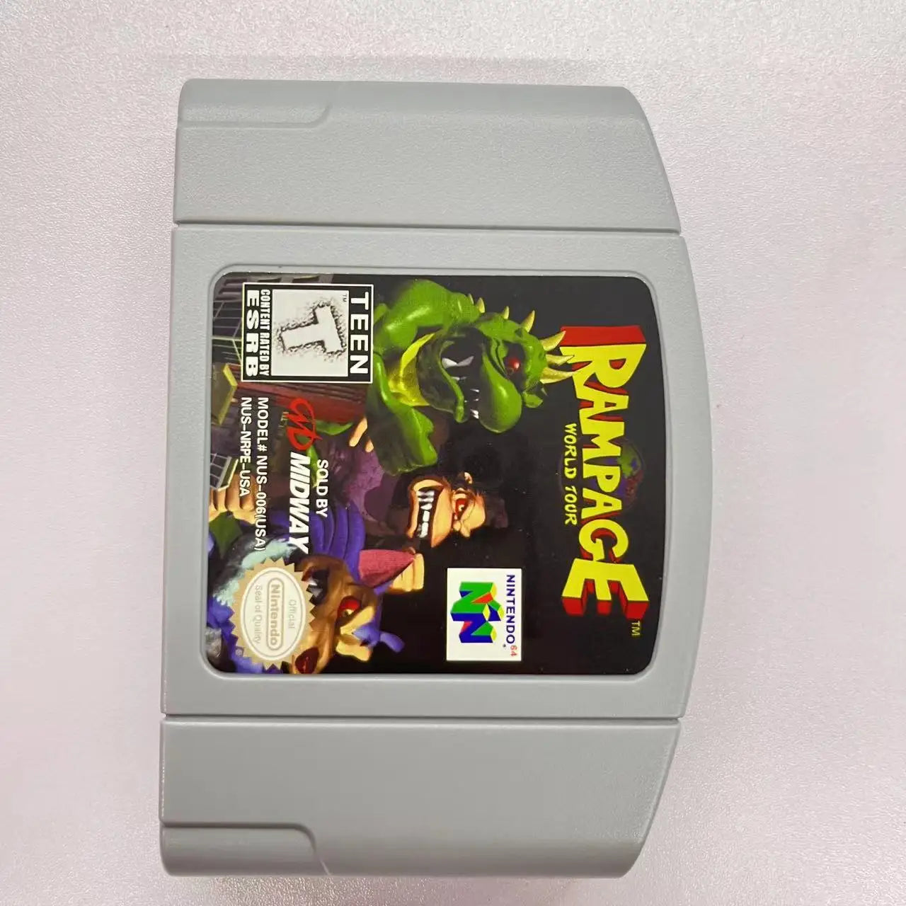 N64 Game Cartridge DIDDY KONG RACING USA Version N64 Grey Shell DONKEY KONG 64-bit Console Video Game Factory Price