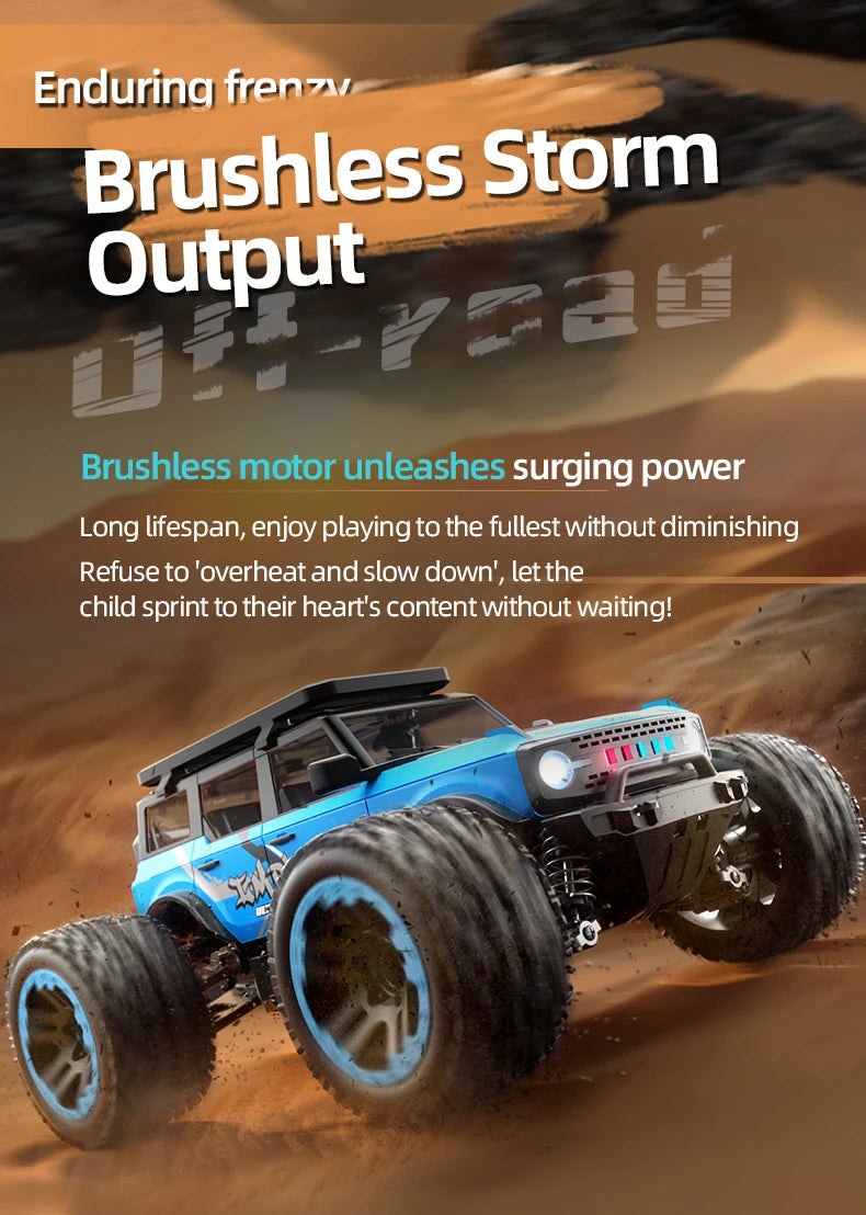 ZLL SG201 MAX 1:20 High Speed Drift Racing Car 70KM/H Brushless Motor 4WD RC Off Road Car Monster Trucks Toys For Kids Gifts