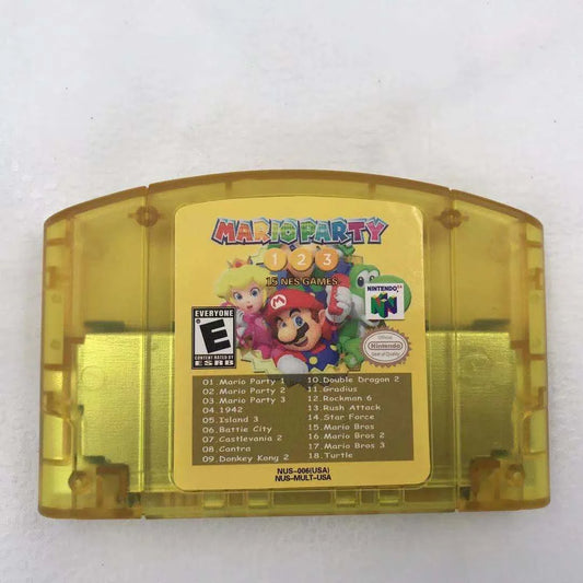 18 in 1 Game Card N64 Game Card for Worms-Armageddon Super Mario Video Game Cartridge USA Version 64-bit Video Cartridge Gift