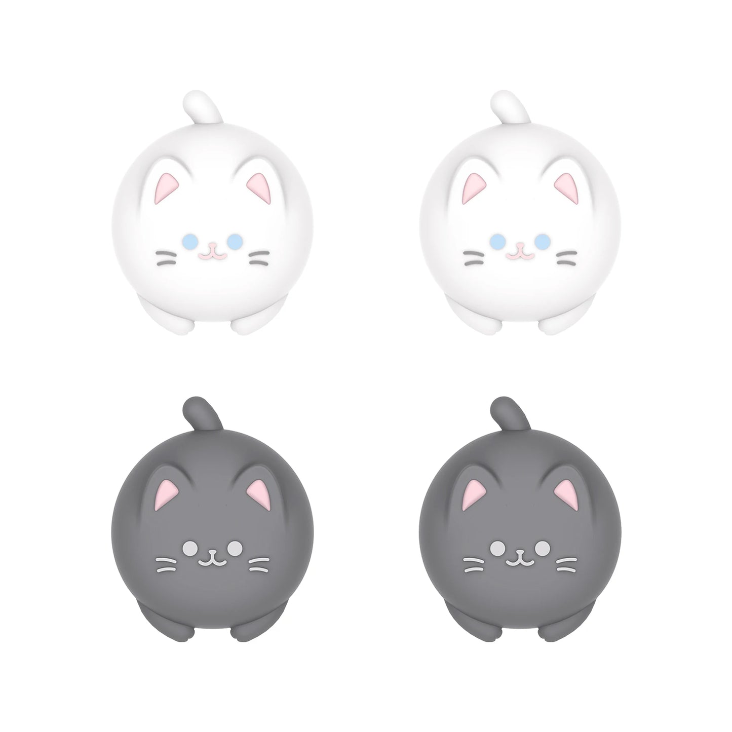 PlayVital Cute Thumb Grips Joystick Caps Thumbstick Cover for ps5/4, for Xbox Series X/S & Xbox One, for Switch Pro Controller