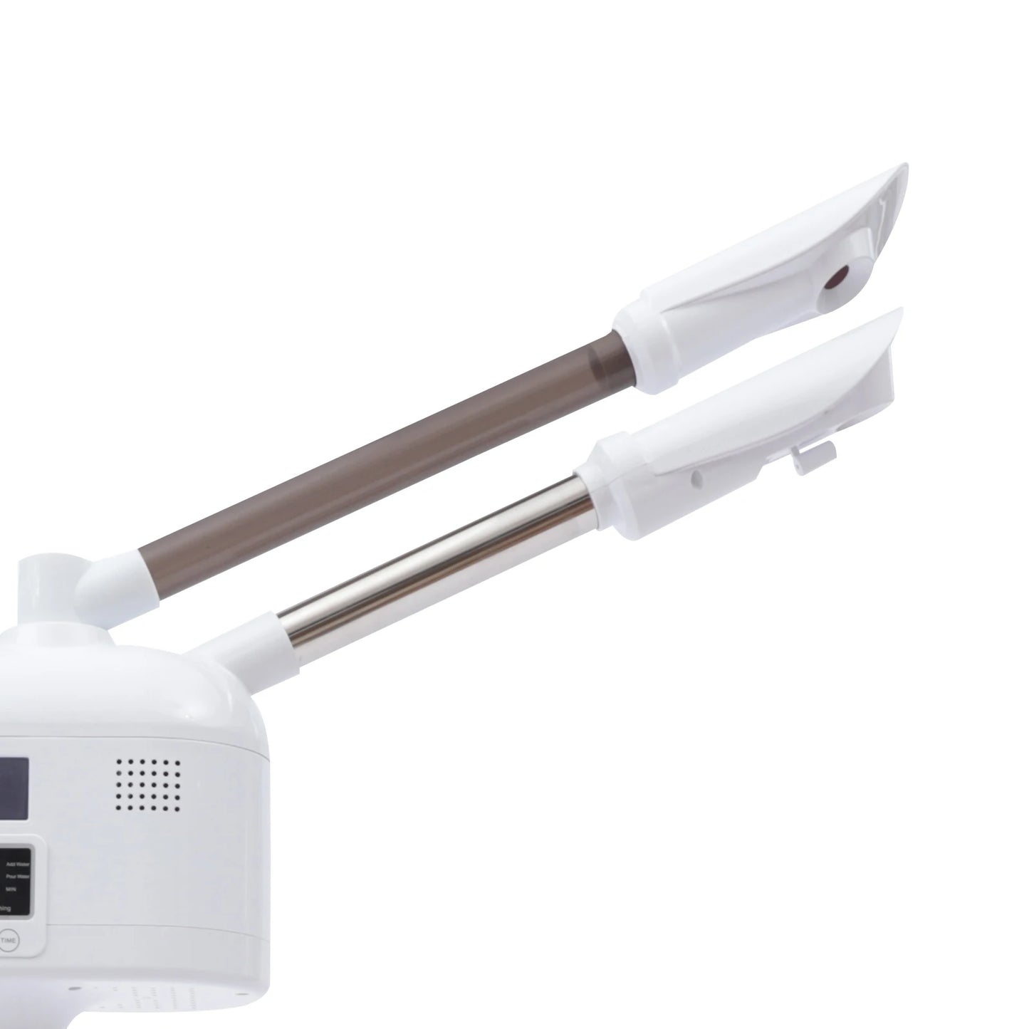 Facial Steamer Beauty Instrument, Intelligent Touch Screen PTC Technology, Hot&Cold Double Tube Nano Spray with Wheel 110V