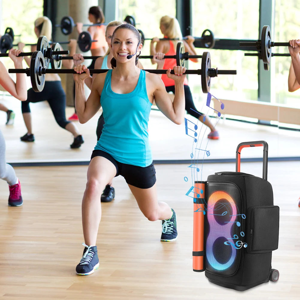 Speaker Carry Cover Waterproof Padded Speaker Protective Cover For JBL PARTYBOX 520 Double-Sided Speaker Storage Bag Wear Resist