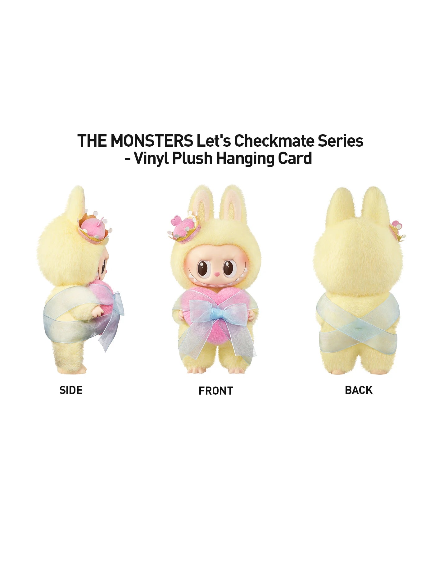 Pop Mart LABUBU King and Queen Chess Adventure Vinyl Plush Hanging Card Pendant Doll or Action Figure Series Gifts
