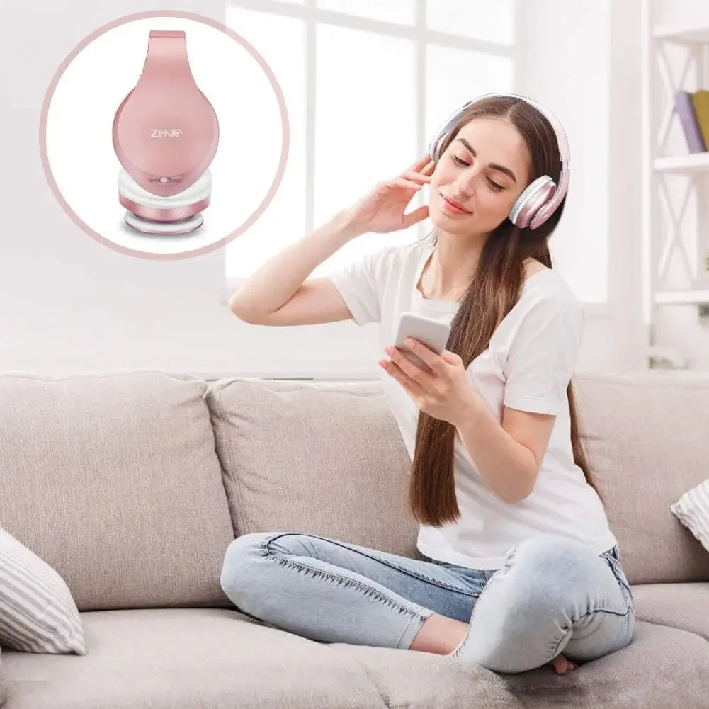 ZIHNIC Bluetooth Headphones Over-Ear, Foldable Wireless and Wired Stereo Headset Micro SD/TF, FM for Cell Phone,PC