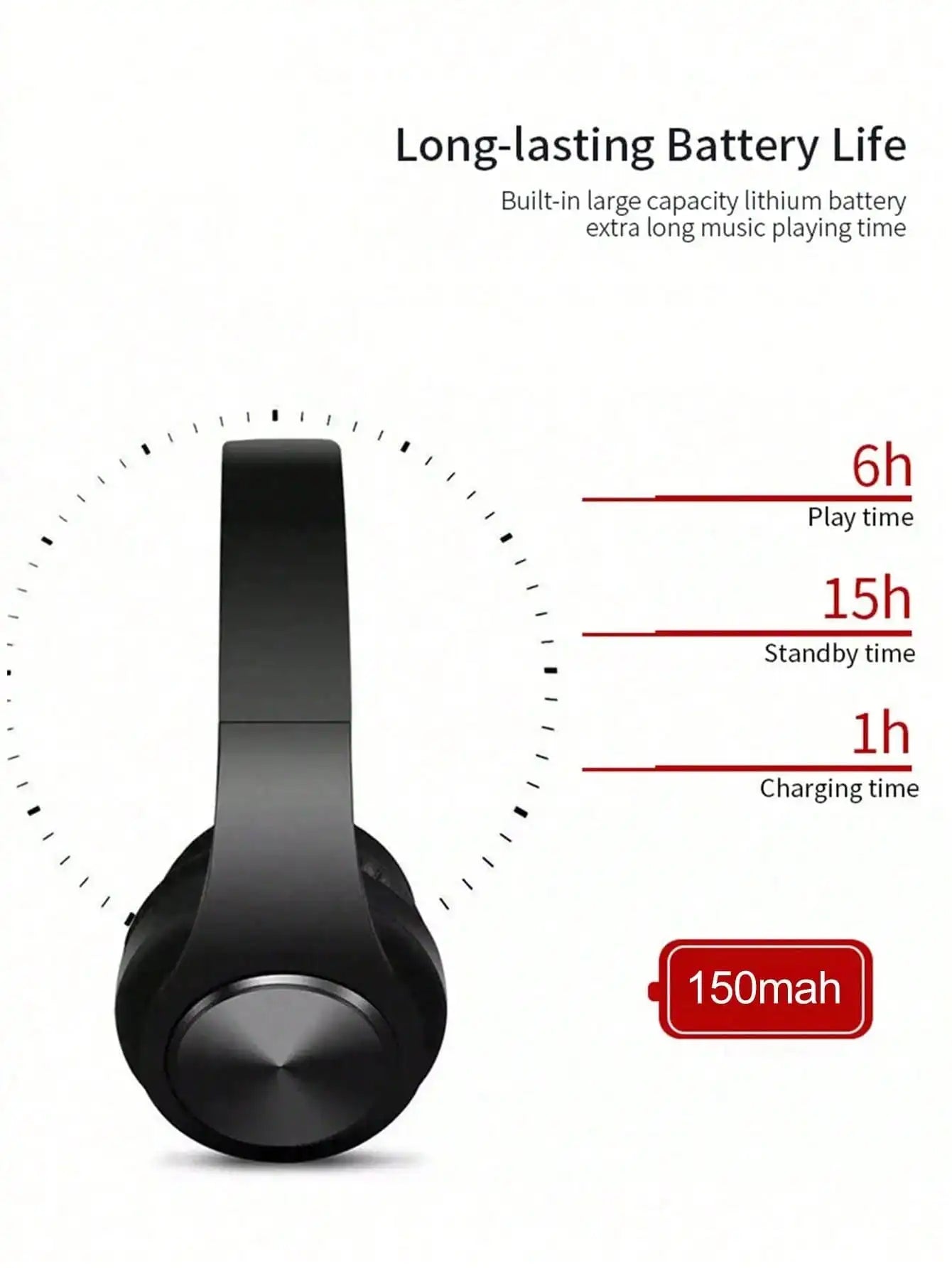 RGB Light Up Over Ear Gaming Headphones, Wireless Bluetooth Headset with Mic, Foldable Lightweight Design, 3.5mm Wired Jack, Telescopic Arm & Rich Deep Bass Stereo Sound