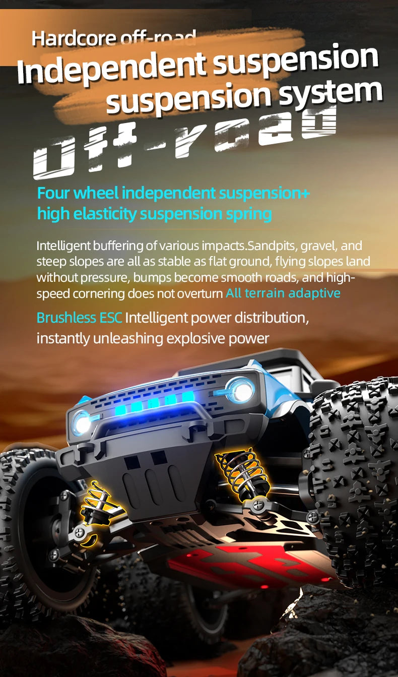 ZLL SG201 MAX 1:20 High Speed Drift Racing Car 70KM/H Brushless Motor 4WD RC Off Road Car Monster Trucks Toys For Kids Gifts