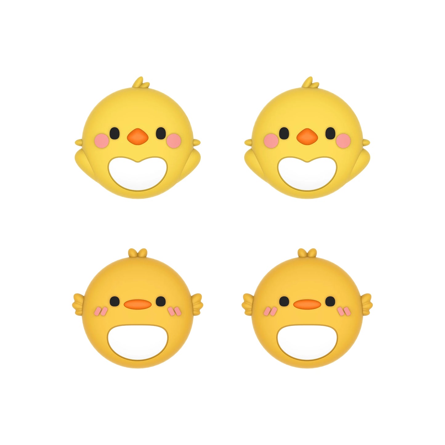 PlayVital Cute Thumb Grips Joystick Caps Thumbstick Cover for ps5/4, for Xbox Series X/S & Xbox One, for Switch Pro Controller