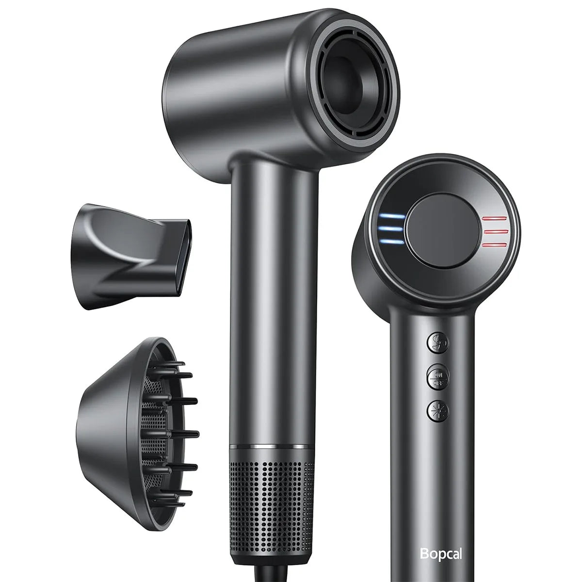 Electric Hair Dryer 120000RPM Brushless Negative Ions Blow Dryer 1500W Super Powerful Wind Lownoise Profession Salon HairDryer