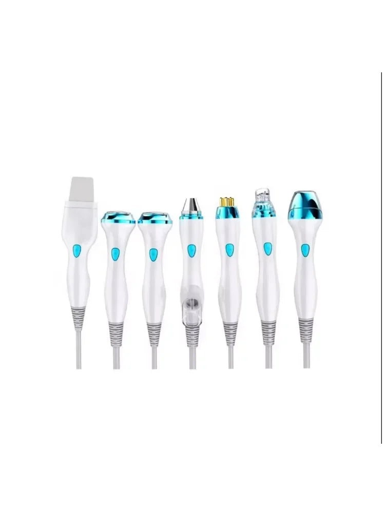 Ice Blue Terrazzo Machine Professional 7-in-1 Hydra Grinding Machine Skin Analysis Multi functional 7-in-1 Facial Care Beauty