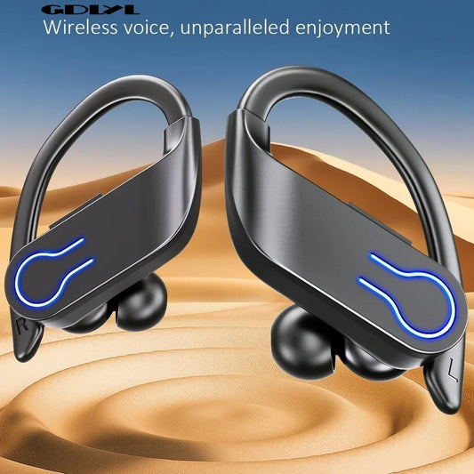 Q63 Wireless Headphone,Bluetooth Earphones,Waterproof Earpieces Sport Earbuds,for Huawei iPhone Android Xiaomi TWS Music Headset