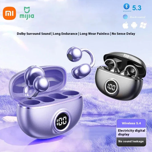 Xiaomi's new M97 clip on non in ear wireless Bluetooth earphones are suitable for sports and running