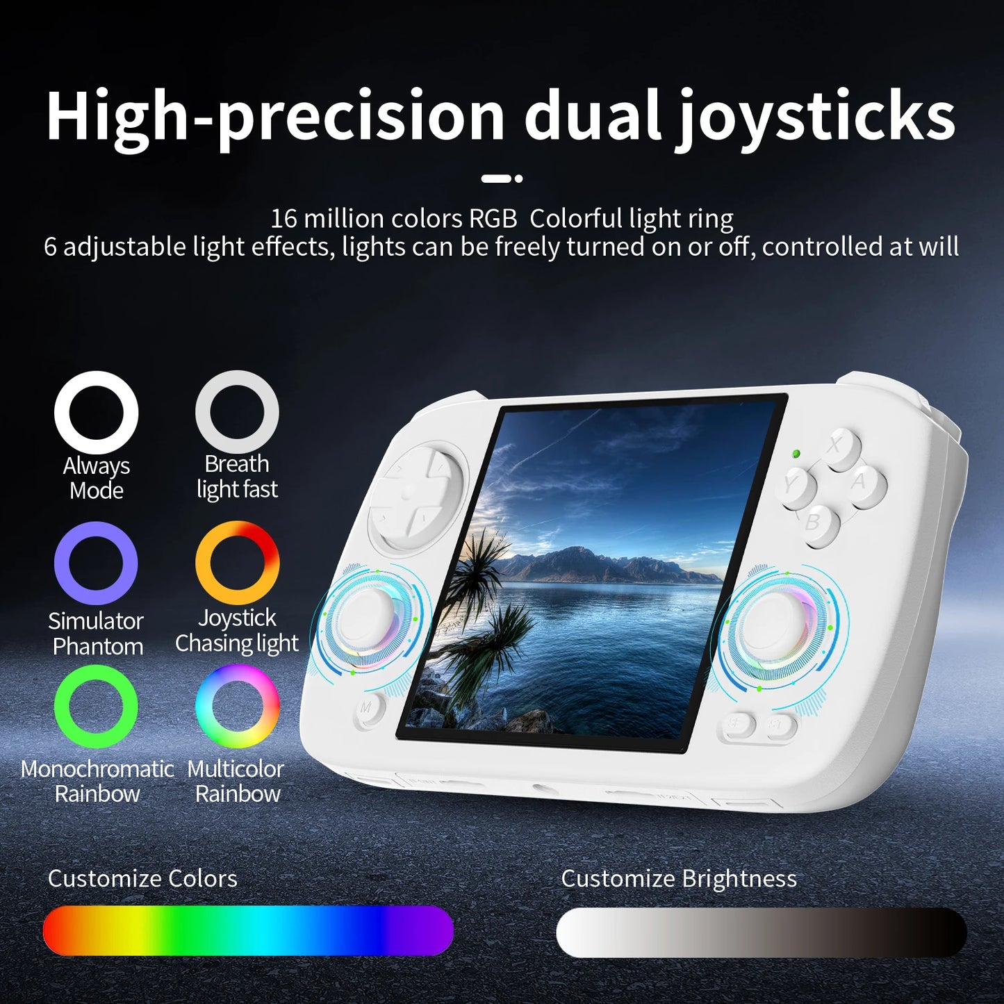 ANBERNIC RG CubeXX Handheld Games Console 3.95" IPS Screen 64-bit Linux System H700 3800mAh Wi-Fi Bluetooth Retro Gaming Player