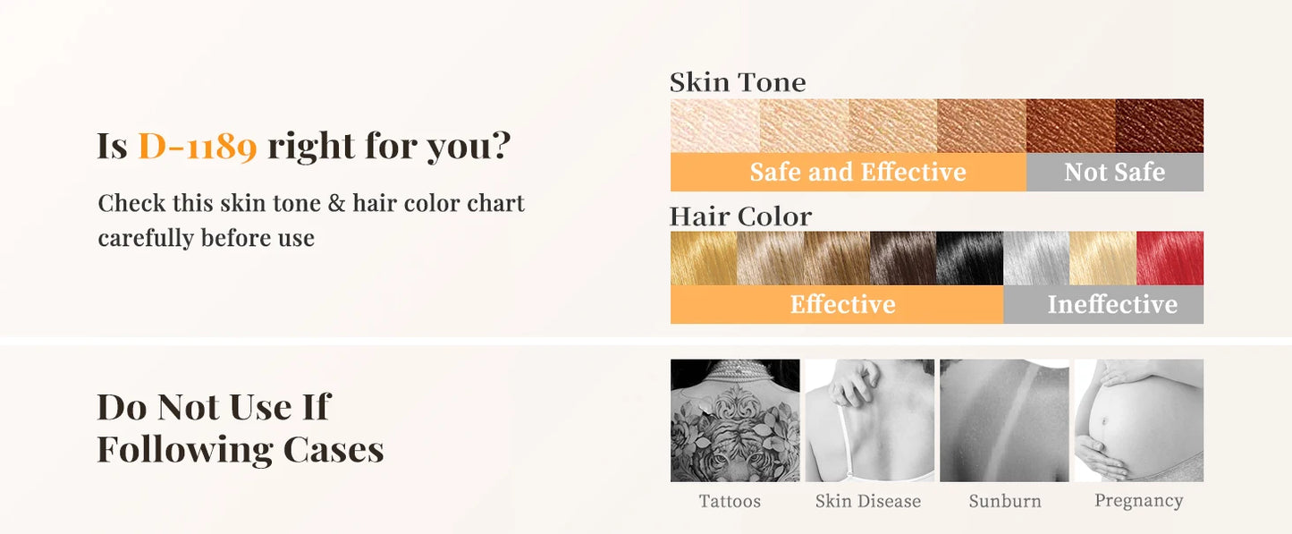 Laser Hair Removal IPL with Ice Cooling, 9 Energy Levels Unlimited Light Pulses for Face Armpits Leg Body Permanent Hair Removal