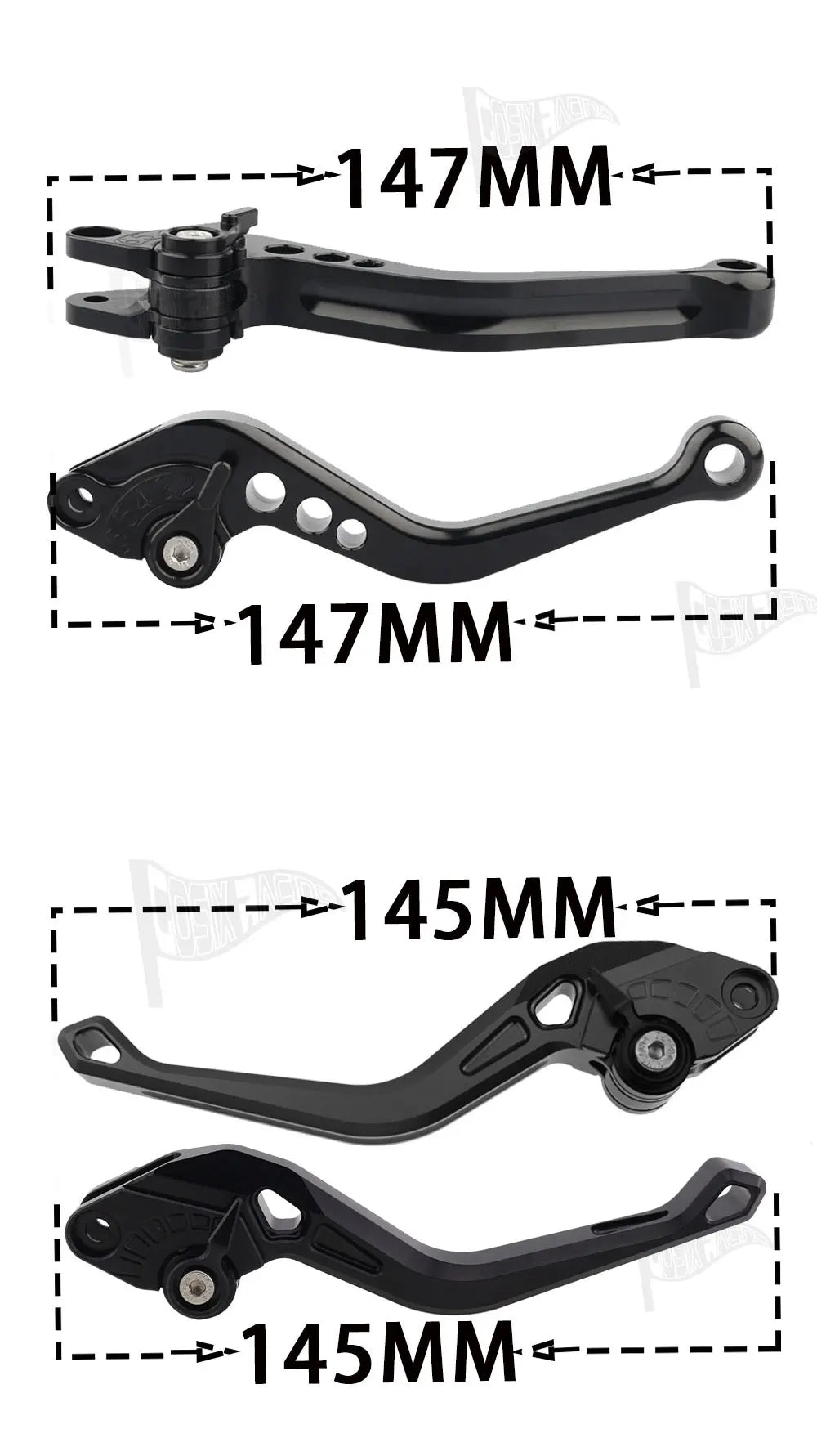 Fit For 890 Adventure R Rally 2021-2023 2022 Motorcycle CNC Accessories Short Brake Clutch Levers Adjustable Handle Set