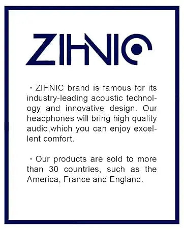 ZIHNIC Bluetooth Headphones Over-Ear, Foldable Wireless and Wired Stereo Headset Micro SD/TF, FM for Cell Phone,PC