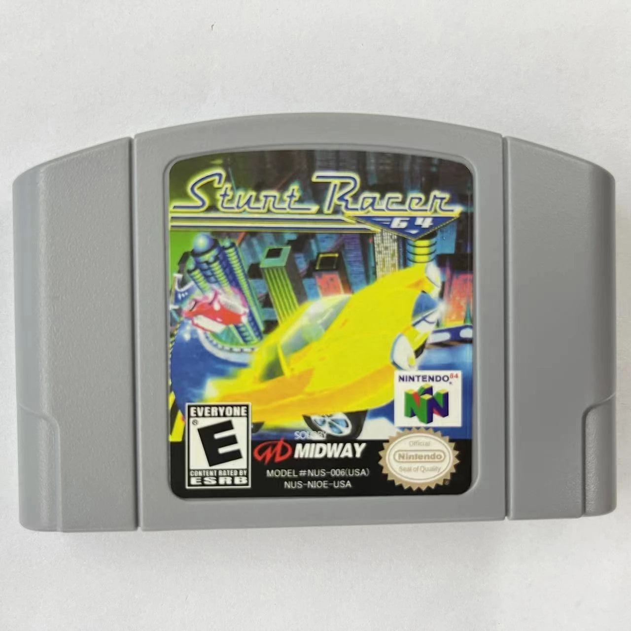 N64 Game Card for Stunt Racer 64 Game Console Video Game Cartridge USA Version 64-bit Console Video Cartridge Gift