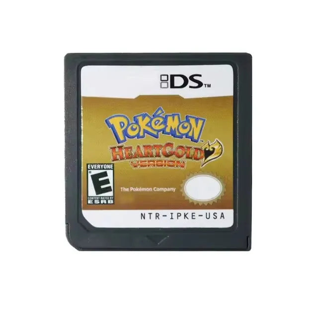 For Pokemon Series DS Game Cartridge Video Game Console Card USA Version Platinum Pearl Diamond HeartGold SoulSilver for NDS 3DS