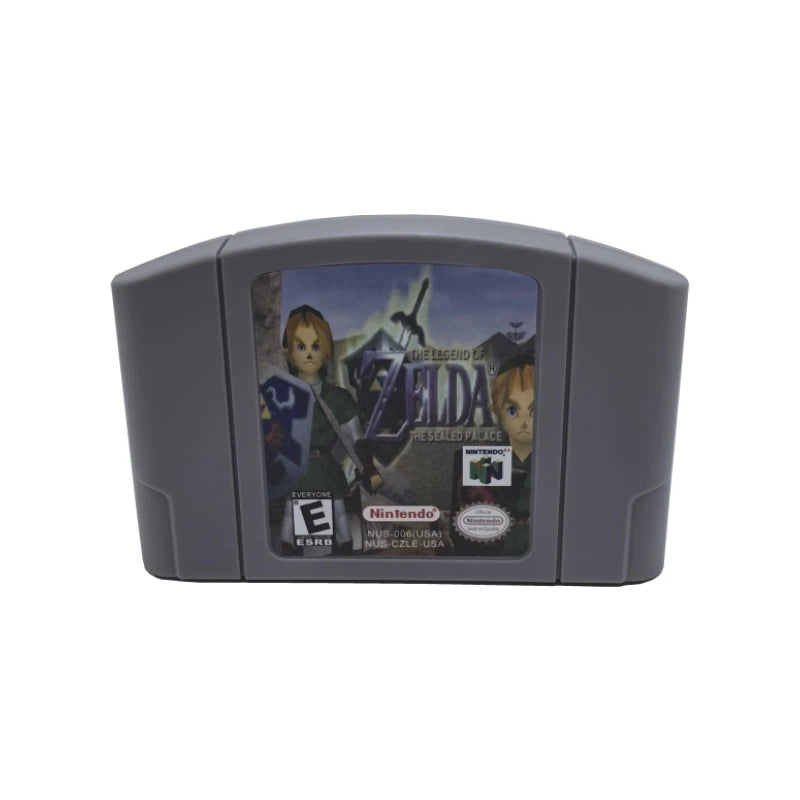 N64 Game Cartridge Shell Color Shipped Ranfor Random Zelda Series Ocarina of Time Smash Bros Mask  Collectible Game Console Card