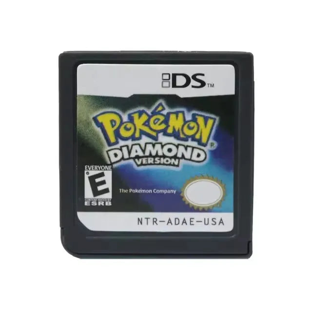For Pokemon Series DS Game Cartridge Video Game Console Card USA Version Platinum Pearl Diamond HeartGold SoulSilver for NDS 3DS