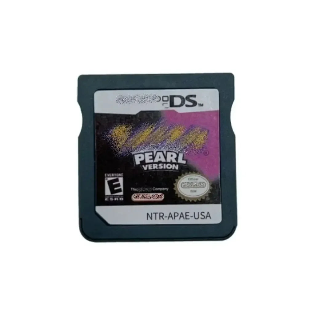 USA Version NDS for Pokemon Handheld Game Golden Heart Silver Soul Pearl Diamond White Gold Game Card  Collection for Nintendo