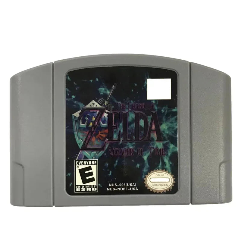 N64 Game Cartridge Shell Color Shipped Ranfor Random Zelda Series Ocarina of Time Smash Bros Mask  Collectible Game Console Card