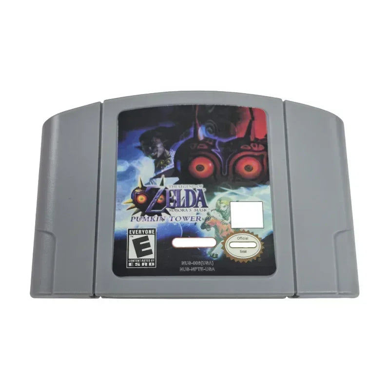 N64 Game Cartridge Shell Color Shipped Ranfor Random Zelda Series Ocarina of Time Smash Bros Mask  Collectible Game Console Card