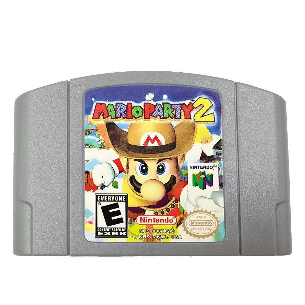 N64 USA Version 64 Bit Console Classic Video Games Cartridge Multiple Series 007 Castlevania Party Series BANJO Gift Toys