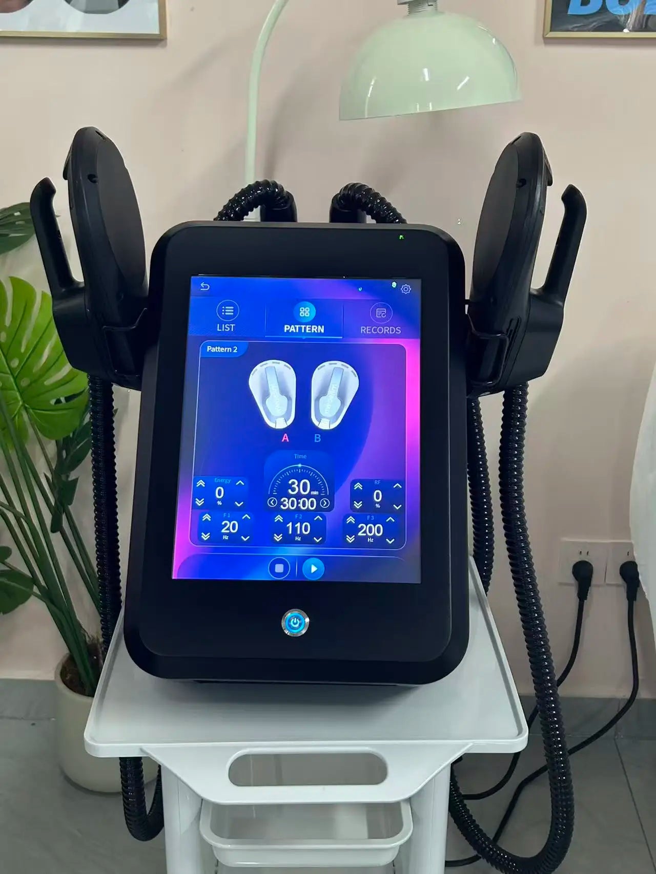 Myoslim Body Slim Sculpt Muscle Stimulate Fat Removel 6500W  Eletric Machine Hi-emt RF Weight Lose Portable Electromagnetic