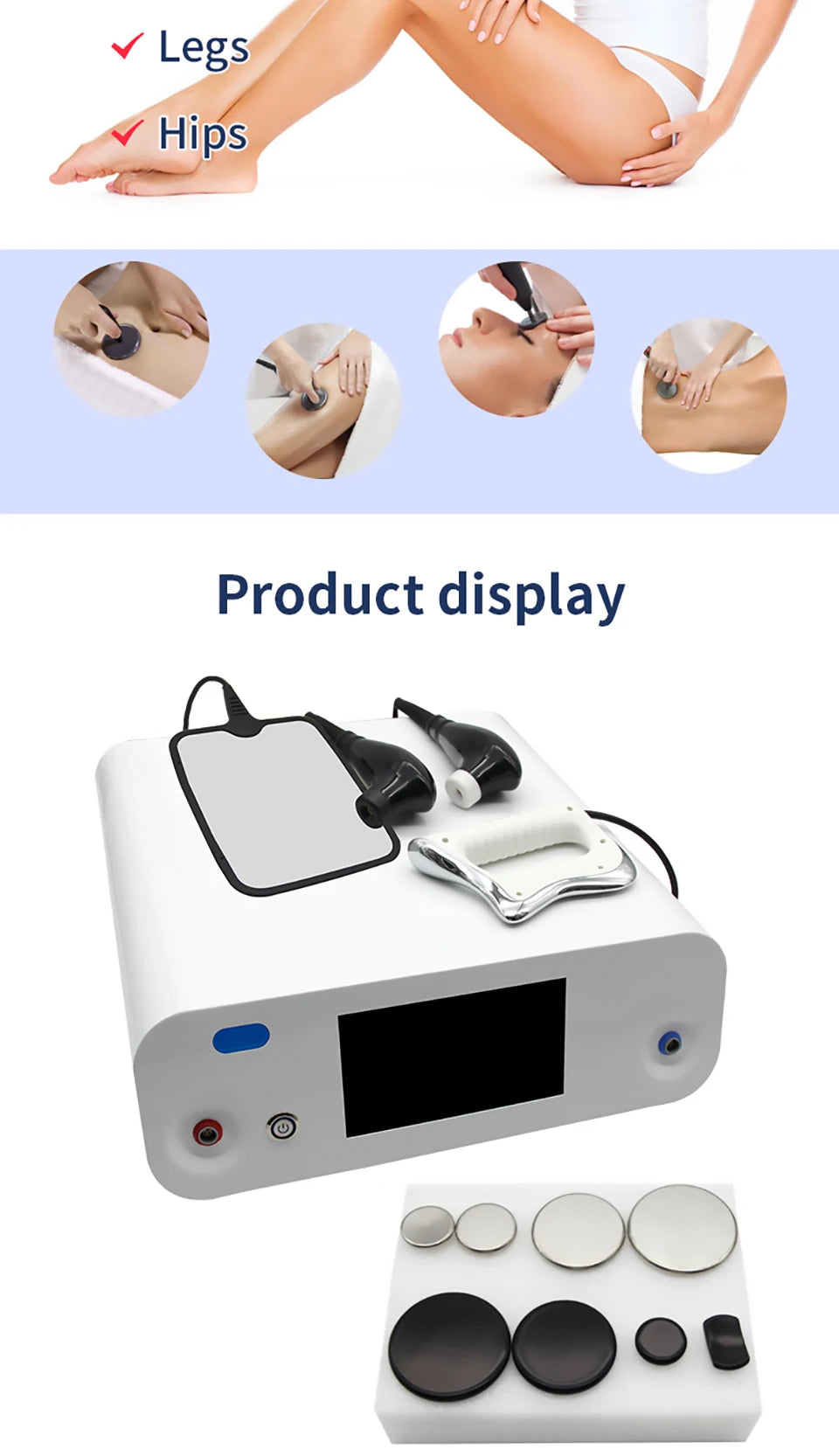 Penetrating 448k High Frequency Indiba Body Facial Massagers TecarTherapy Machine Warm Heat Permeable Treatment Wrinkle SkinCare