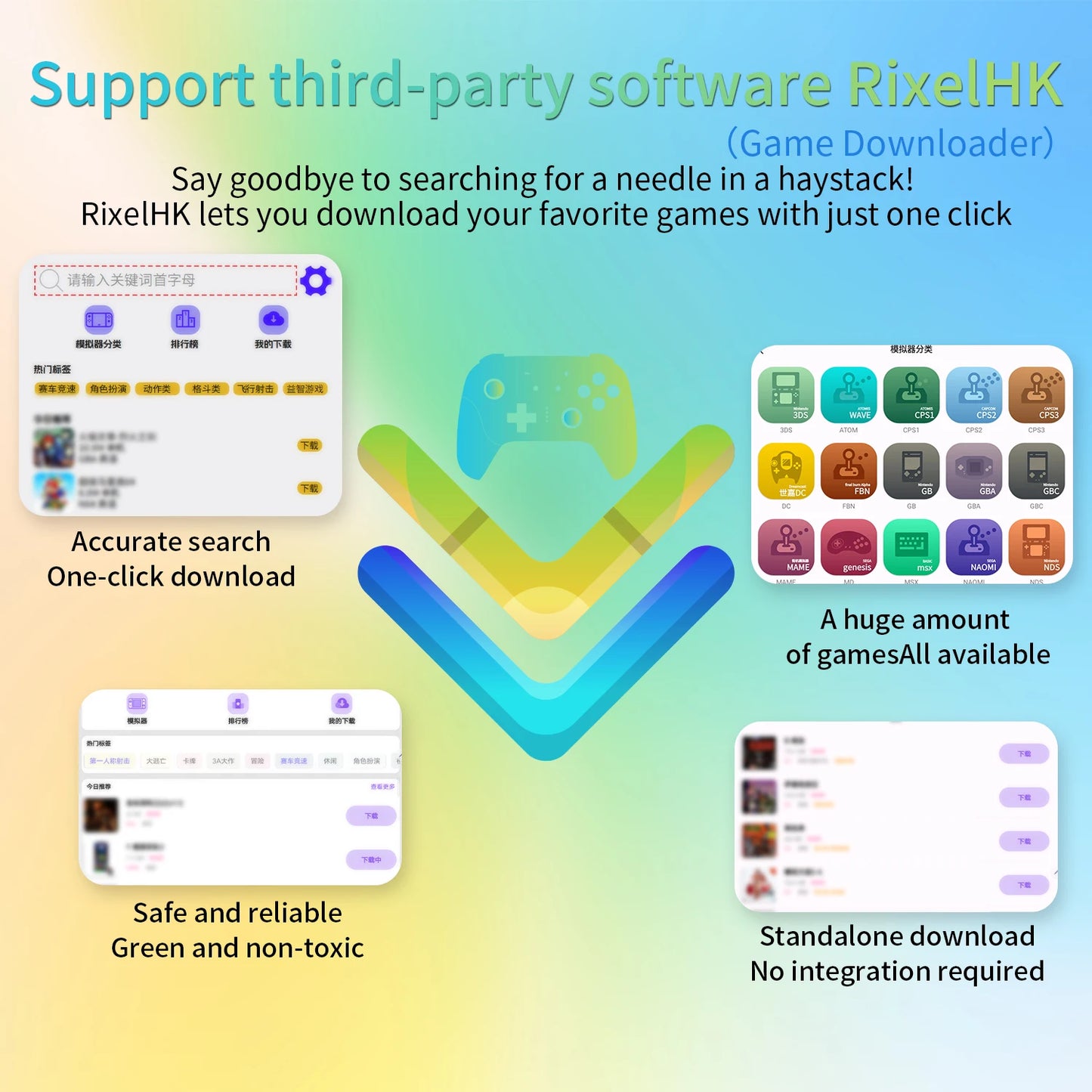 ANBERNIC RG40XXV Retro Handheld Game Console 4.0'' IPS Screen Linux 64-Bit RGB Joystick Players Supports WiFi Bluetooth HDMI Out