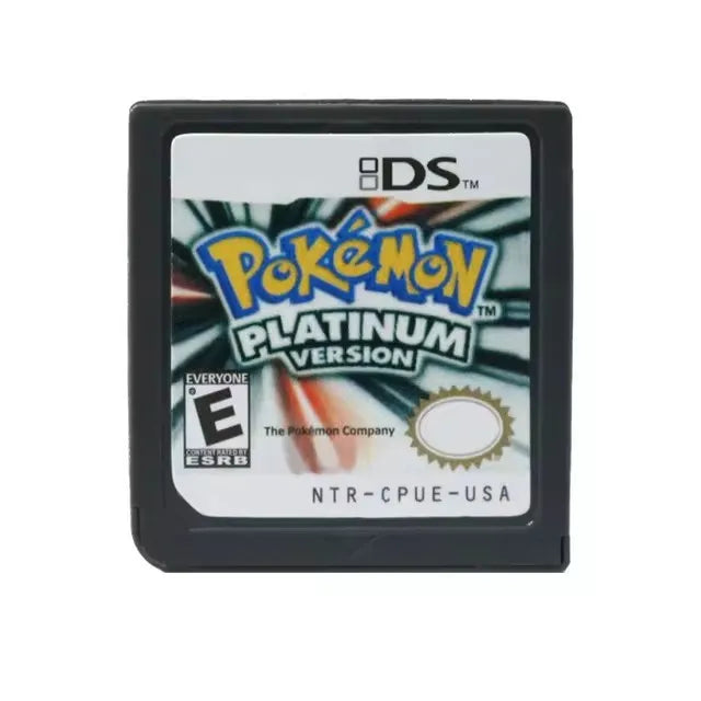 For Pokemon Series DS Game Cartridge Video Game Console Card USA Version Platinum Pearl Diamond HeartGold SoulSilver for NDS 3DS