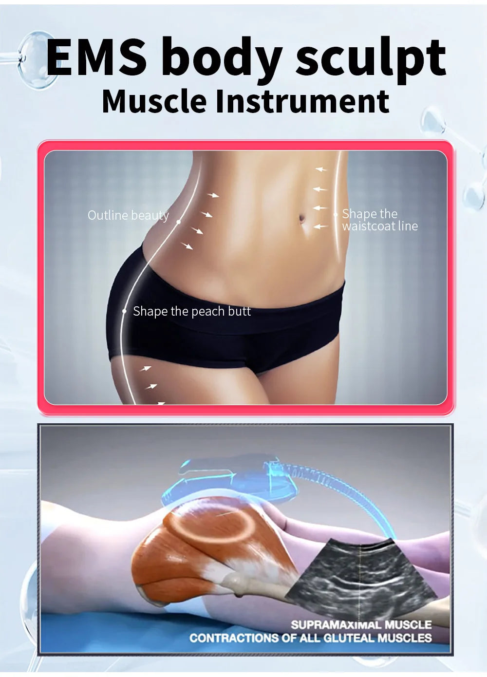 Myoslim Body Slim Sculpt Muscle Stimulate Fat Removel 6500W  Eletric Machine Hi-emt RF Weight Lose Portable Electromagnetic